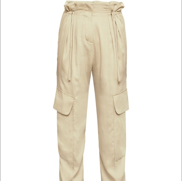 BCBG MAXAZRIA 《Khaki Cargo Pant》 - Picture 1 of 5